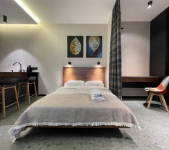 Роскошная квартира-студио ЖК "Облака" (Метро Лесная, 5 минут пешком) в Rauktis apartments