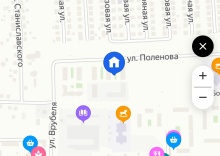 Квартира в Апартаменты на Ул. Поленова д. 4 , корпус 1