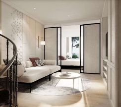 Люкс Infinity Pool Дуплекс с 2 комнатами с видом на море в Thavorn Palm Beach Resort Phuket