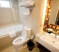 Двухместный люкс Deluxe с видом на город двуспальная кровать в iCheck inn Residences Sukhumvit 20