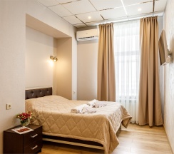 Стандартный двухместный номер с одной двуспальной кроватью в Заречье