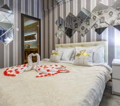 Апартаменты люкс с с сауной и джакузи (SPA) в Loft SPA