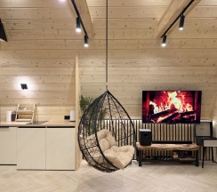 Семейный номер Superior с 2 комнатами в Live Glamp