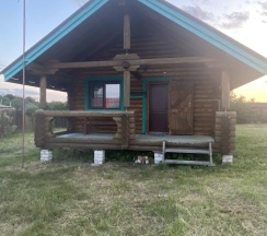 Трёхместный коттедж Standard с красивым видом из окна в Плещеево