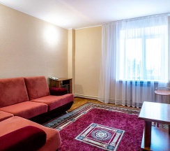 Номер полулюкс с 1 двуспальной кроватью в Рубин