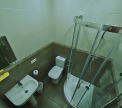 Одноместный номер на мансарде в Forton hotel