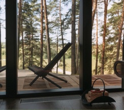 Дом с террасой в Pine River