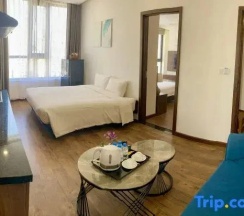 Двухместный номер Deluxe с красивым видом из окна (двуспальная кровать) в Capecia Danang Hotel & Apartment