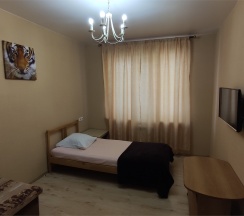 Апартаменты с кухней-столовой и джакузи в Уютный Дом