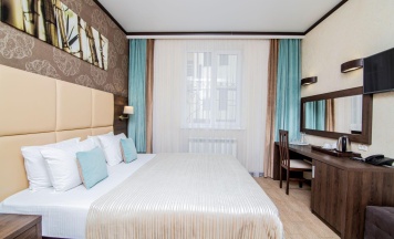 Номер стандарт с 1 двуспальной кроватью в Колибри