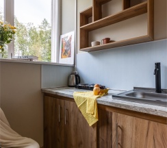 Одноместный номер Стандарт с общей ванной комнатой в Лебяжье