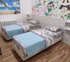 4-местные 1-комнатные апартаменты студия в Баринн