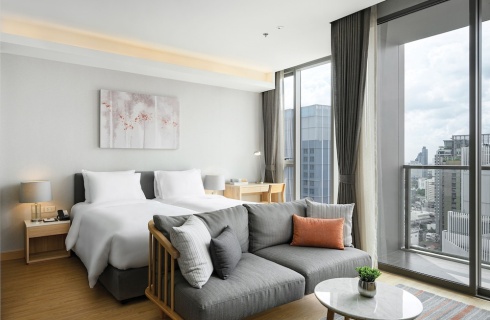 Таиланд, Пхра-Прадэнг: Отель Oakwood Suites Bangkok
