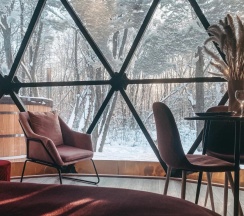 Геокупол Лагуна Колорадо в Вазуза Лав