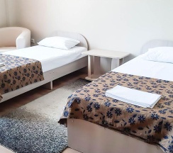 Номер комфорт с 2 односпальными кроватями в Smart Hotel KDO Волгоград