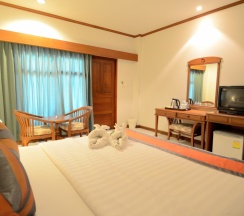 Двухместный номер Deluxe двуспальная кровать в First Bungalow Beach Resort