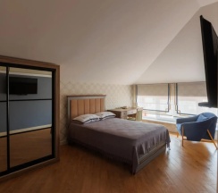 Апартаменты с 2 комнатами с балконом в Tur House