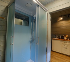 Дом A-frame с чаном в Urman Camp