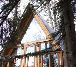 Шале треугольное в Экоотдых Архыз