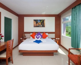 Двухместный номер Grand Deluxe с видом на море двуспальная кровать в Baumancasa Beach Resort