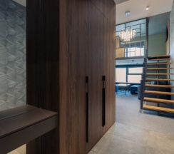 Апартамент 15 - Просторный двухуровневый лофт  с панорамными видами на Москву (с ванной) в Ap-in aparts