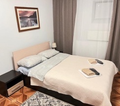 Номер стандарт с 1 двуспальной кроватью (цокольный этаж) в Kovensky