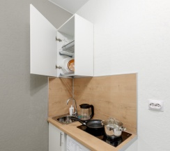 Апартаменты с двуспальной кроватью 140Х195 в Veda Aparts