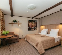 Двухместный полулюкс двуспальная кровать в Губернский