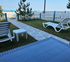Семейный люкс SANTORINI с видом на море в Santorini Family Club