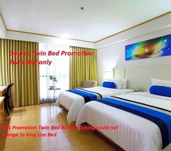 Двухместный номер Deluxe 2 отдельные кровати в The Four Wings Hotel Bangkok