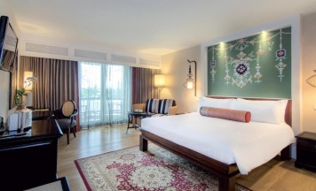 Двухместный номер Ocean Deluxe двуспальная кровать в Siam Bayshore Pattaya