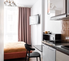 1-местные апартаменты студия в Apartments Private (Апартментс Прайвит) на шоссе Волоколамское