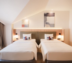 Представительский люкс (Апартамент с 2 спальнями) в Кортъярд Марриотт Сочи Красная Поляна