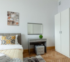 Стандарт с двумя спальнями и камином в Апартаменты IZBA