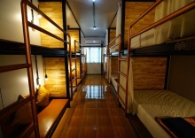 Кровать в общем номере Цокольный этаж в Sleep Owl Hostel