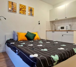 1-комнатные апартаменты студия в Olive Apart