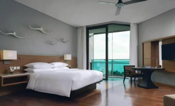 Двухместный номер Premier Panoramic двуспальная кровать в Rayong Marriott Resort & Spa