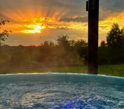 Участок с домиком "Кабачок" А-фрейм категории комфорт в Ланьдиво