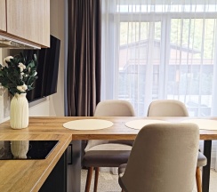 Апартамент ЭДЕЛЬВЕЙС - студия с панорамой на горы в Панорама Ачишхо