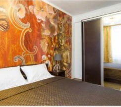 2-комнатные апартаменты стандарт с 1 двуспальной кроватью в Holiday Village Moscow