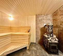 Четырёхместный коттедж Standard в Гостевой дом с банным чаном