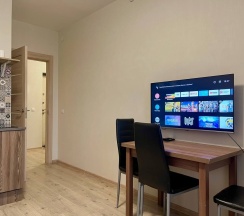 Евро-двухкомнатные апартаменты ЖК "LIKE" (Метро Площадь Мужества, 10 минут пешком) в Rauktis apartments