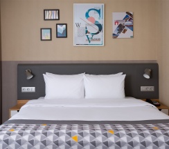 Стандарт 1 кровать queen size с ванной и биде в Holiday Inn Perm