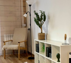 Коттедж с террасой в Scandi house