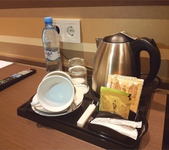 Двухместный номер Комфорт с большой кроватью в Онегин