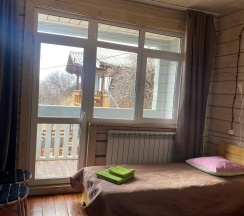 Стандартный двухместный номер с двумя отдельными кроватями (солнечная сторона) в Гавань