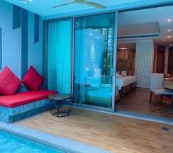 Двухместный номер Pool Access Deluxe 2 отдельные кровати в Crest Resort & Pool Villas