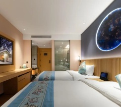 Двухместный номер Standard (2 отдельные кровати) в Dongfang Shengda Hotel-Beijing Tiananmen Square Wangfujing Subway Station