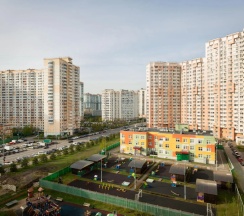 Апартаменты c 1 комнатой в Апартаменты на Красногорском бульваре