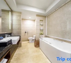 Двухместный номер Deluxe с видом на море 2 отдельные кровати в Country Garden Silver Beach Hotel